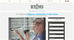 Desktop Screenshot of 247detectives.com