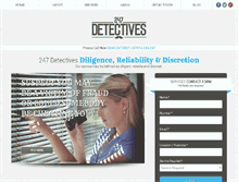 Tablet Screenshot of 247detectives.com